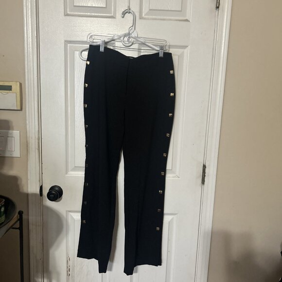 Chicos Pants Chicos Size 0 US size S Yellow Flare Leg Inseam 29” - Picture 1 of 5